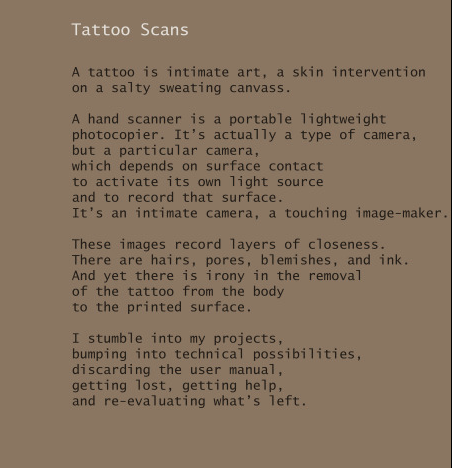 A tattoo is (statement)